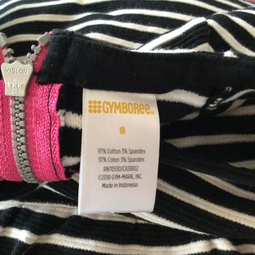 Gymboree Girl's Striped Dress Sz 8